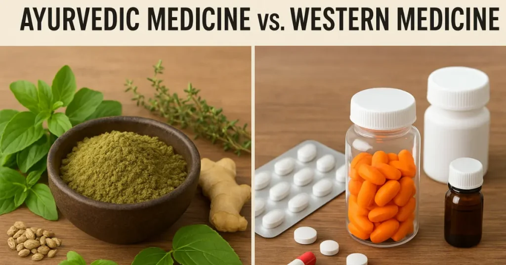 Ayurvedic Medicine vs. Western Medicine