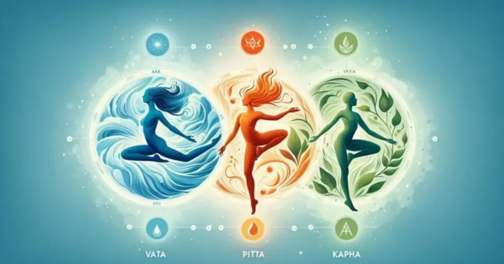 Three main Doshas in Ayurveda.