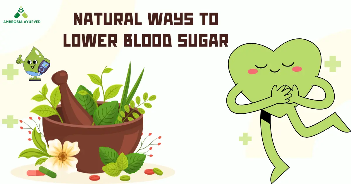  How to reduce sugar levels naturally?